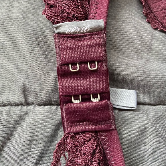 Dark red (burgundy) Aerie bra - Picture 5 of 7